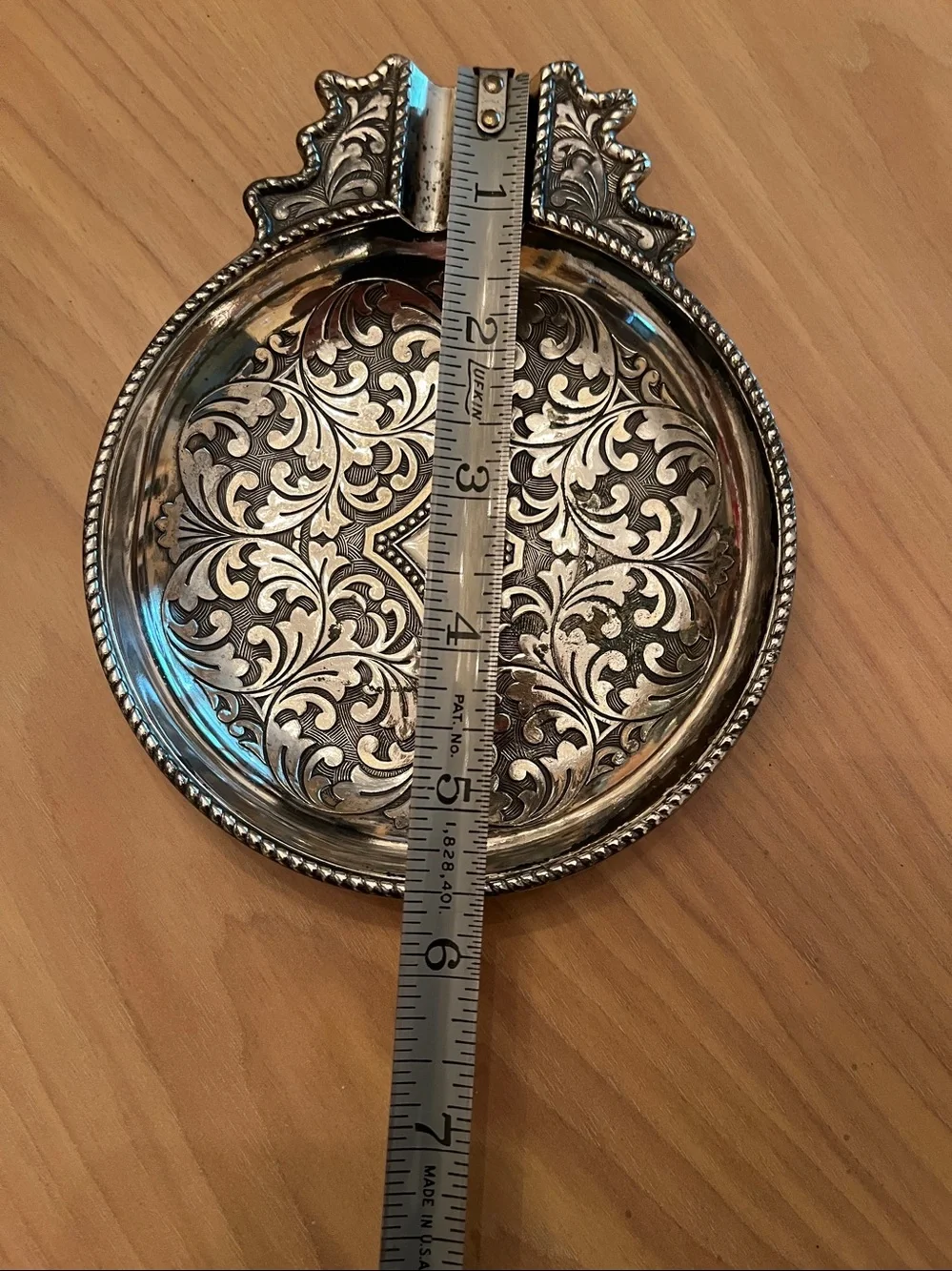 Vintage ashtray buff out
