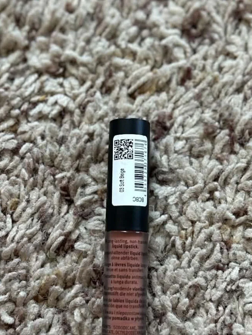Essence 8h Matte Liquid Lipstick — Soft Beige
