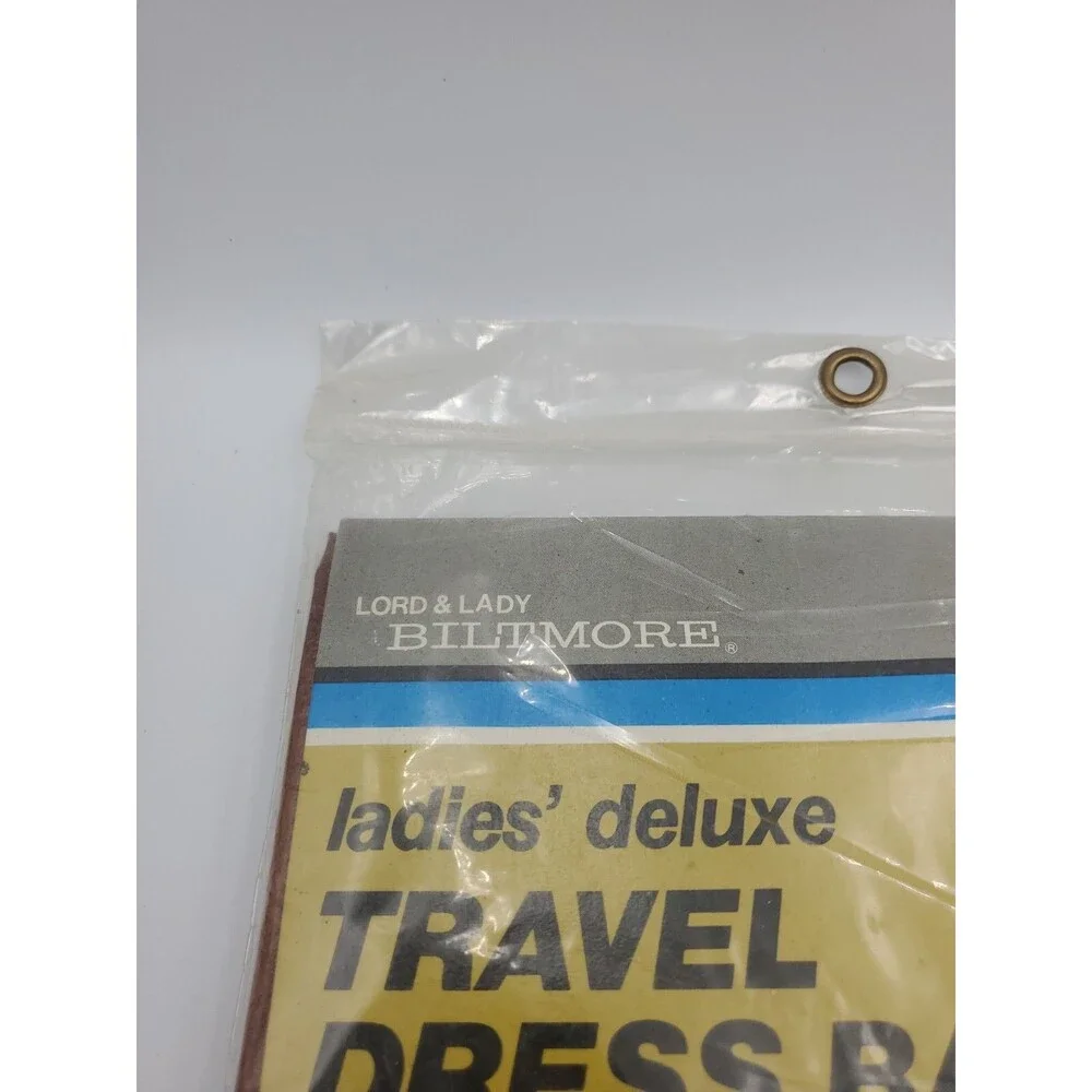 Vtg Lady Biltmore Travel Zippered Dress Bag 24