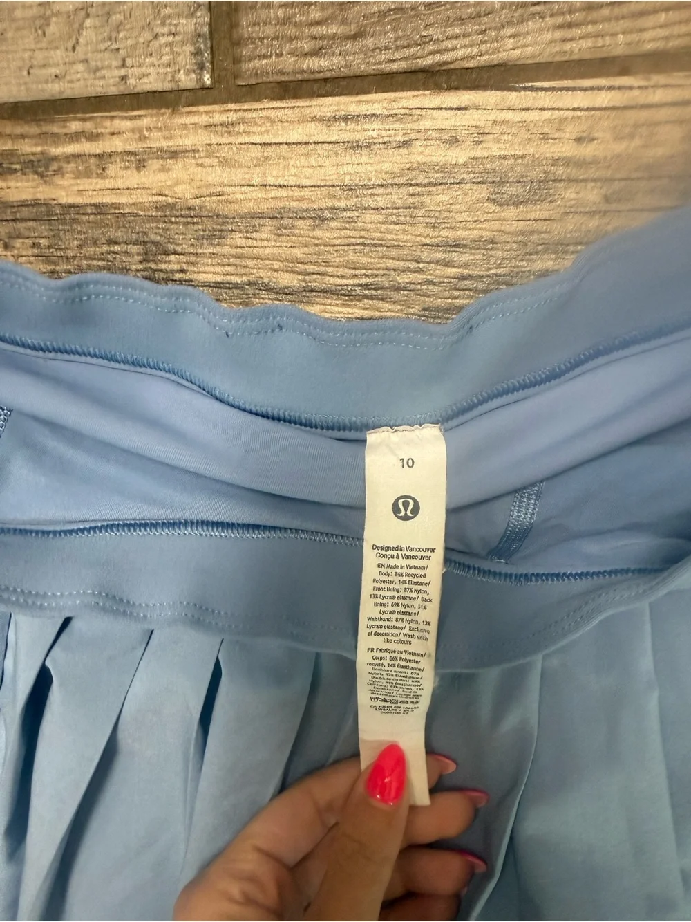 lululemon athletica light blue