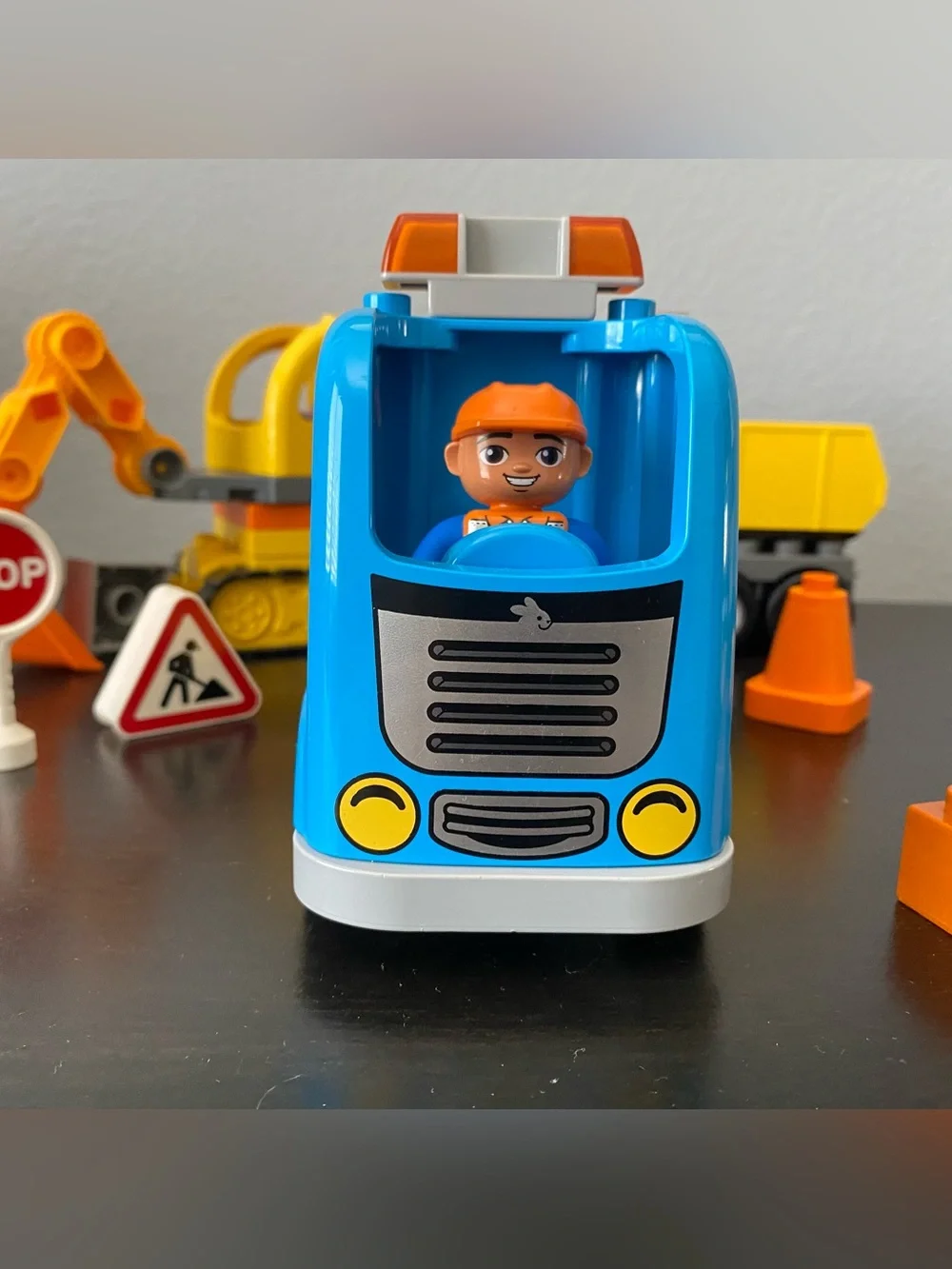 Lego traffic stop caution