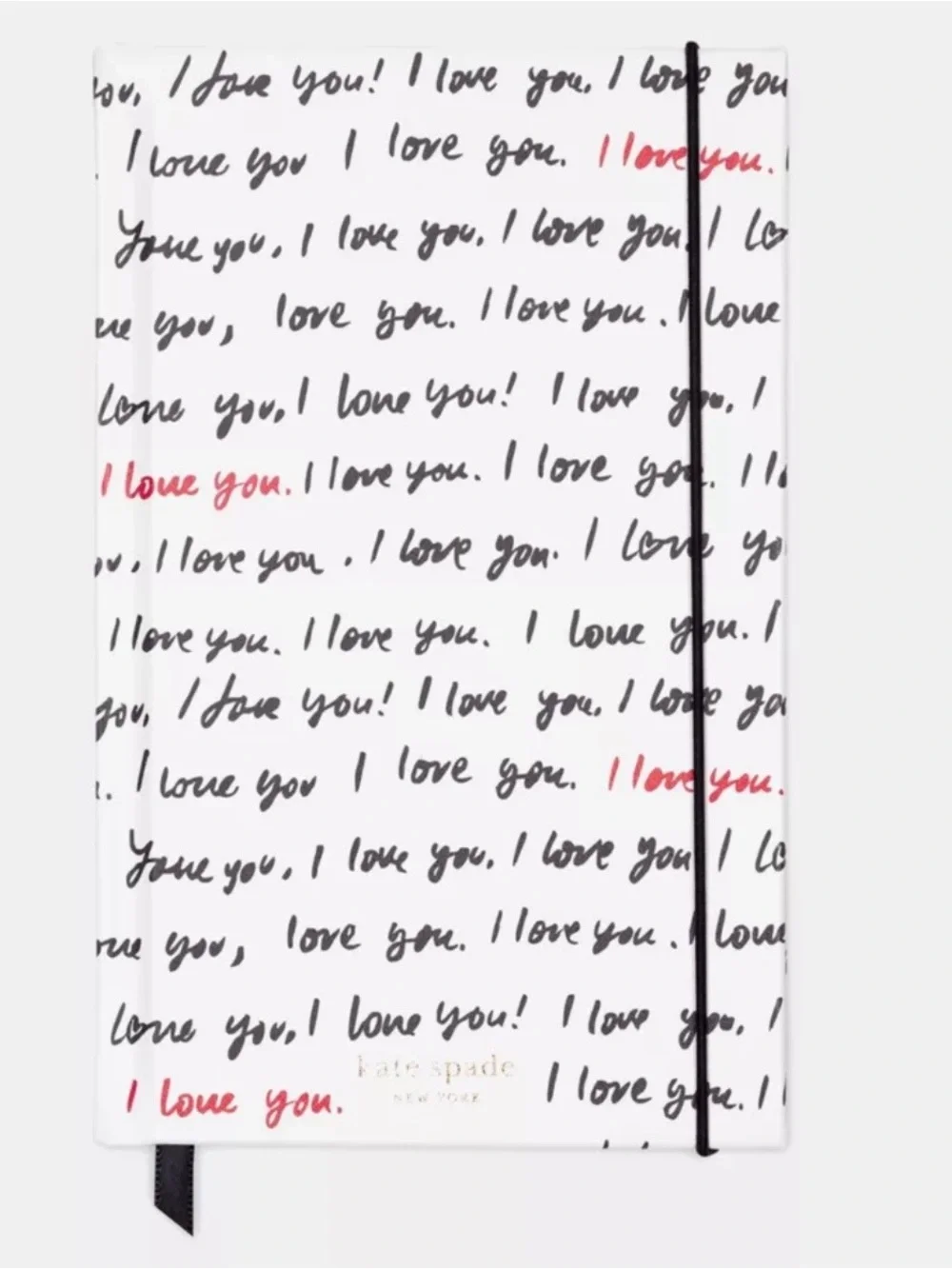 Kate Spade I Love You Take Note Notebook