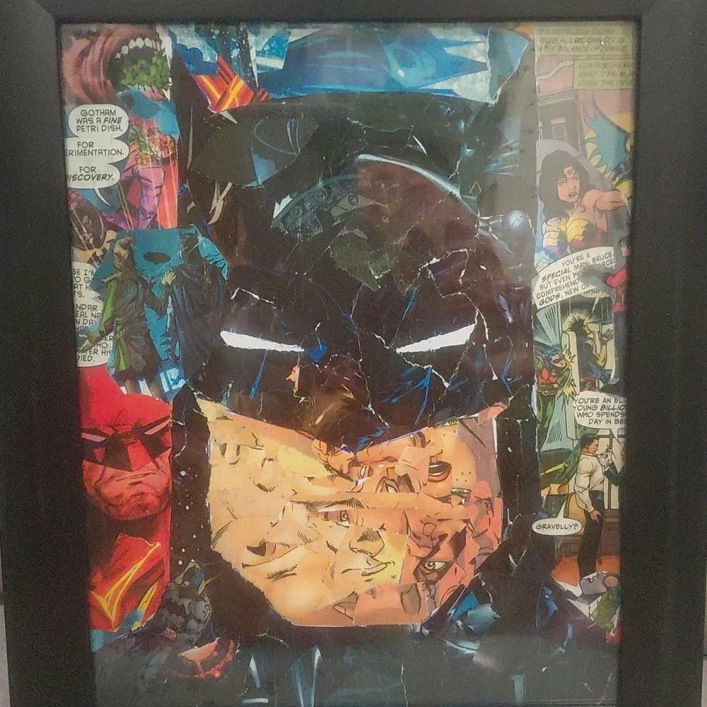 Batman comic wall