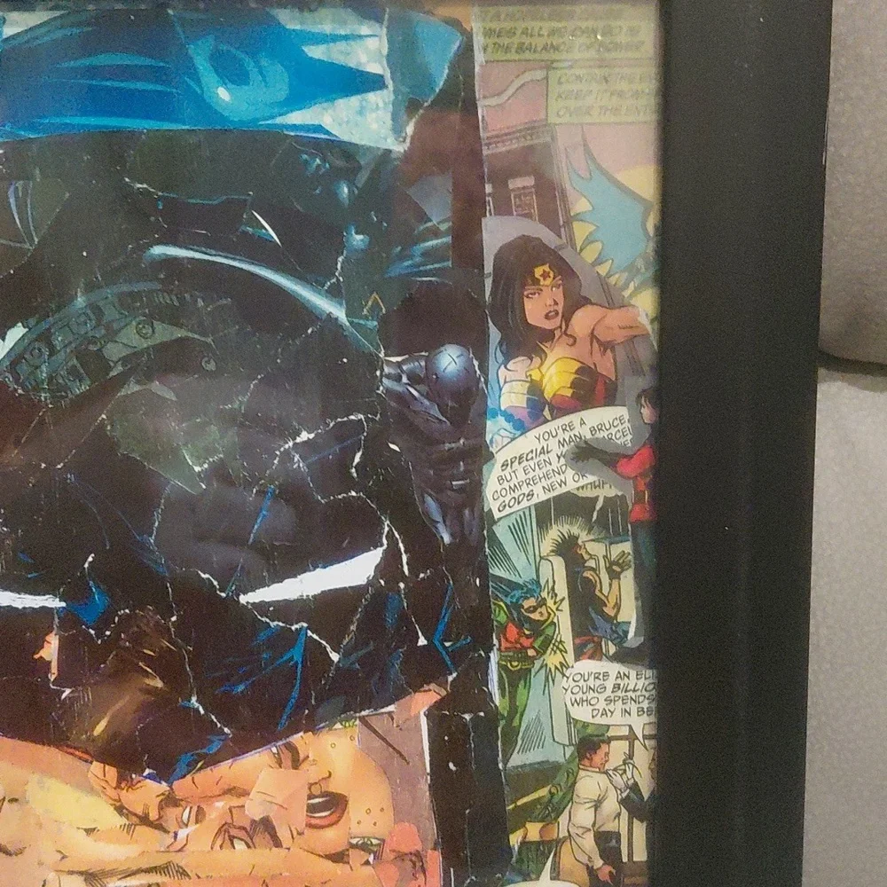Batman comic wall