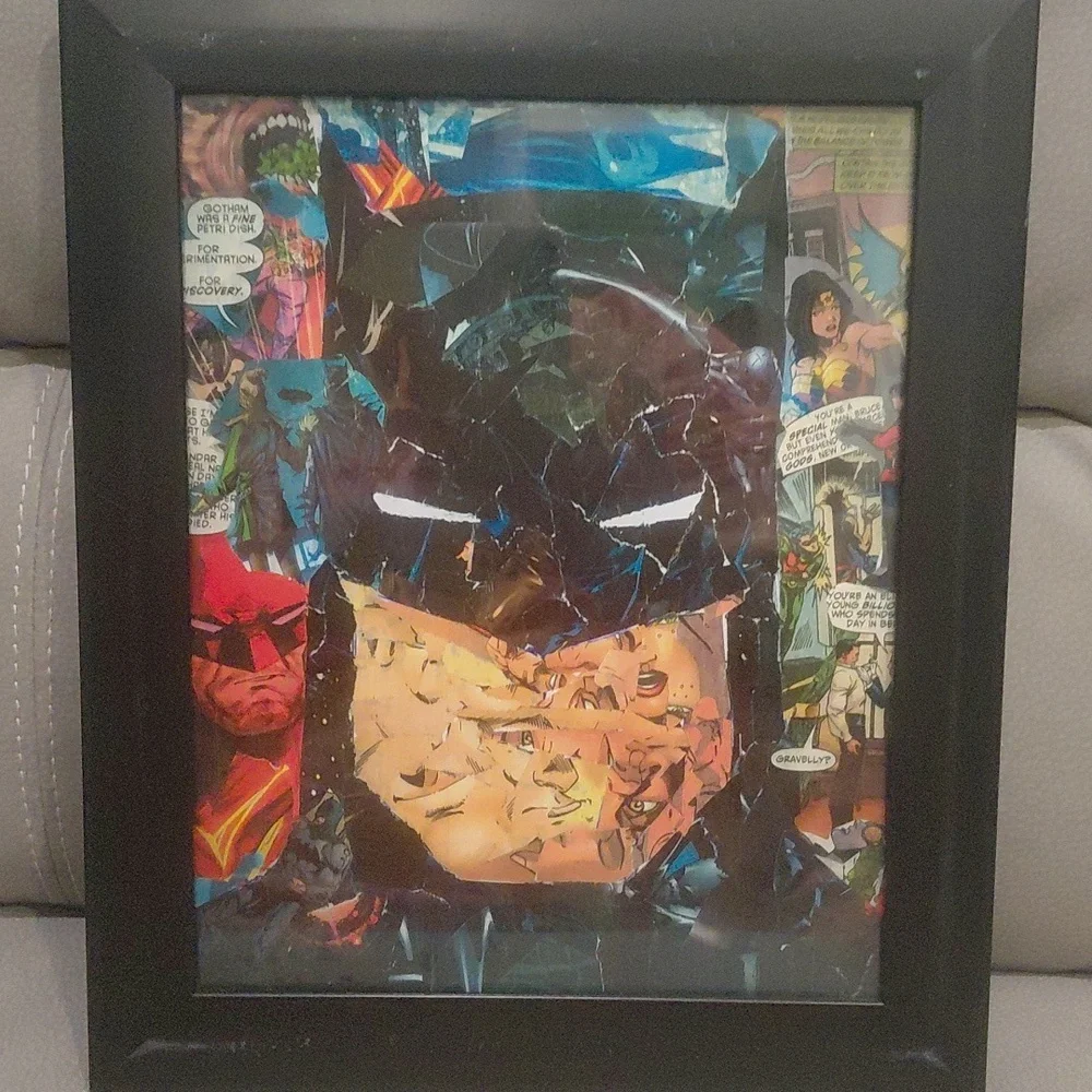 Batman comic wall