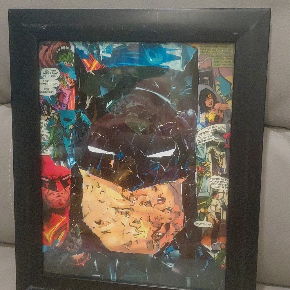 Batman comic wall