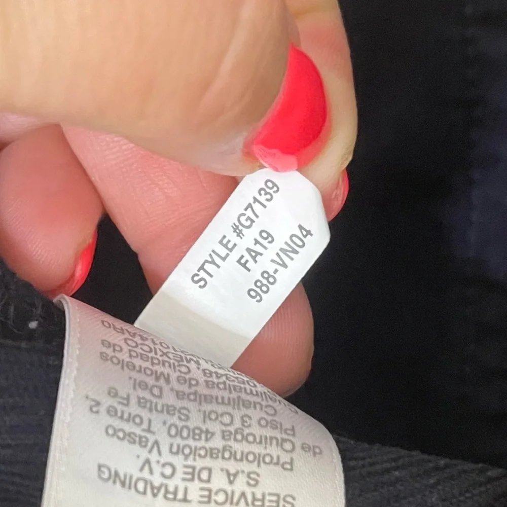 J. Crew oz dark almost