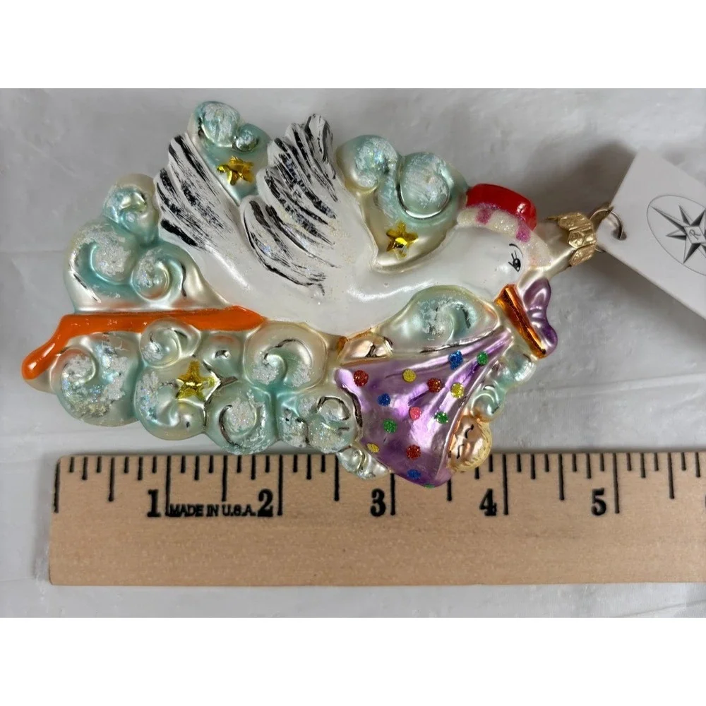 Christopher Radko ornament baby