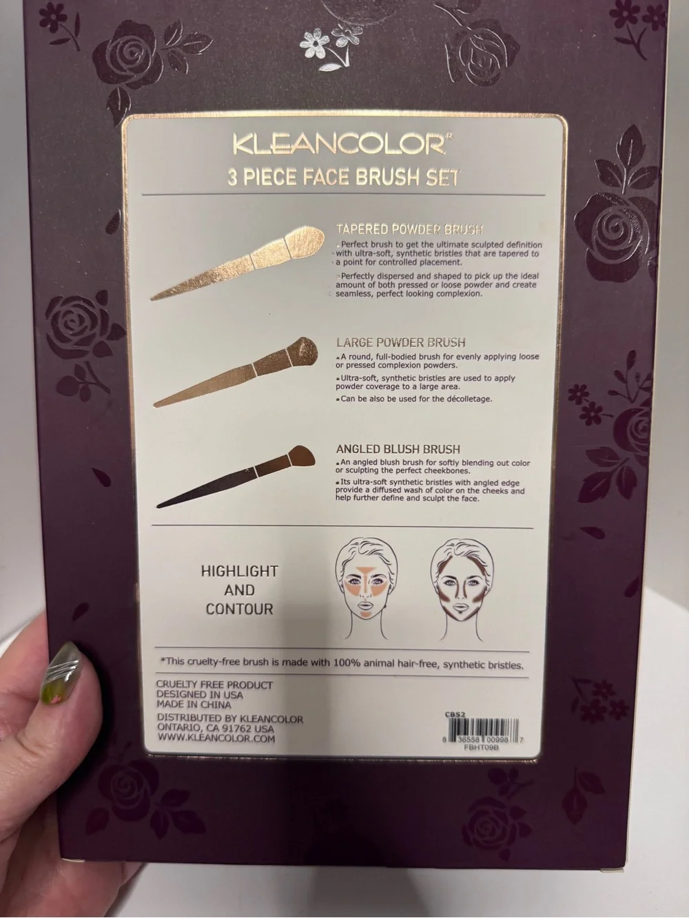 Kleancolor piece face
