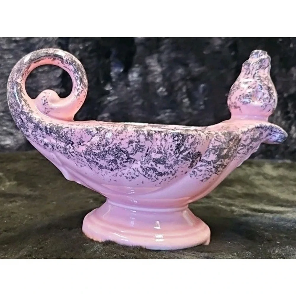 Shawnee Pottery pink and black 