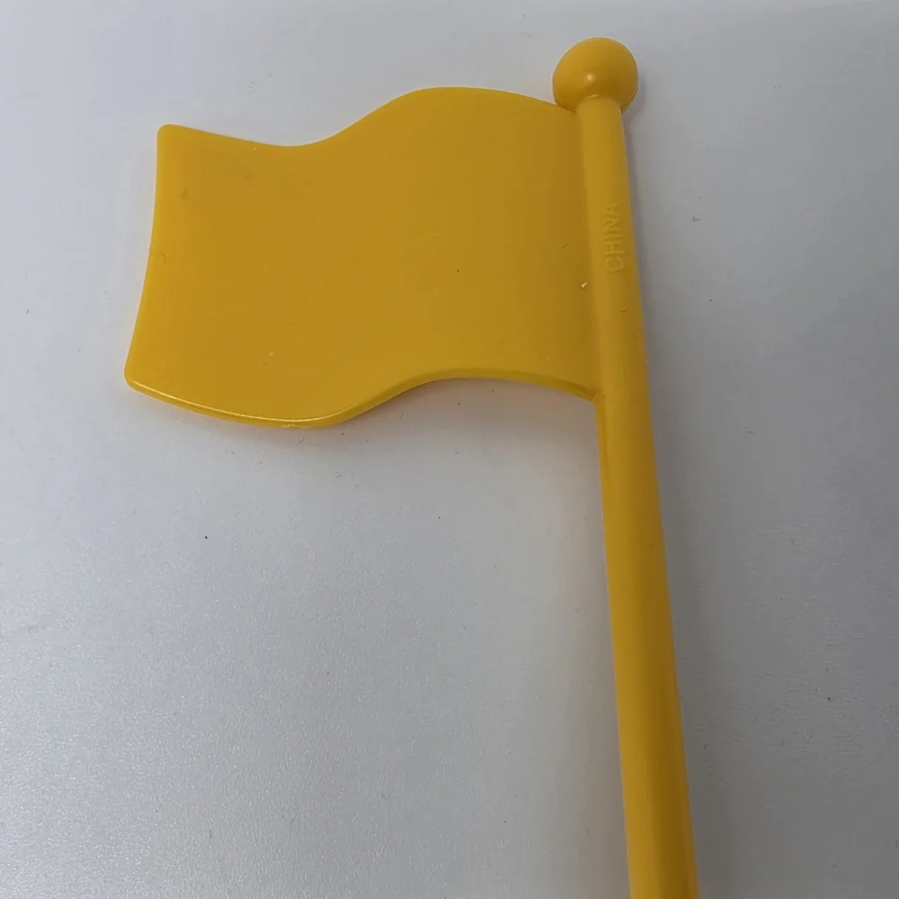 Fisher Price Imaginext Yellow Flag Replacement Part Piece
