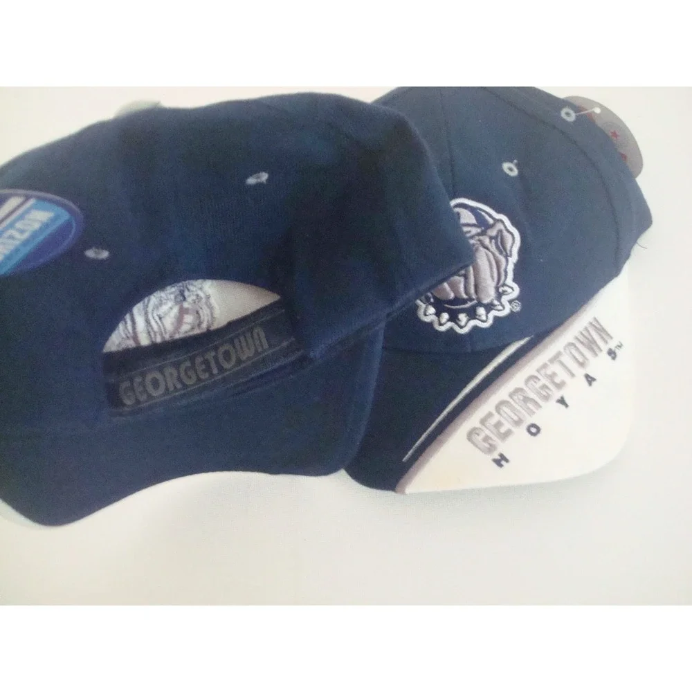KIDS -- 2PC LOT GEORGETOWN HOYAS   HAT‎ CAP VINTAGE DEADSTOCK 04