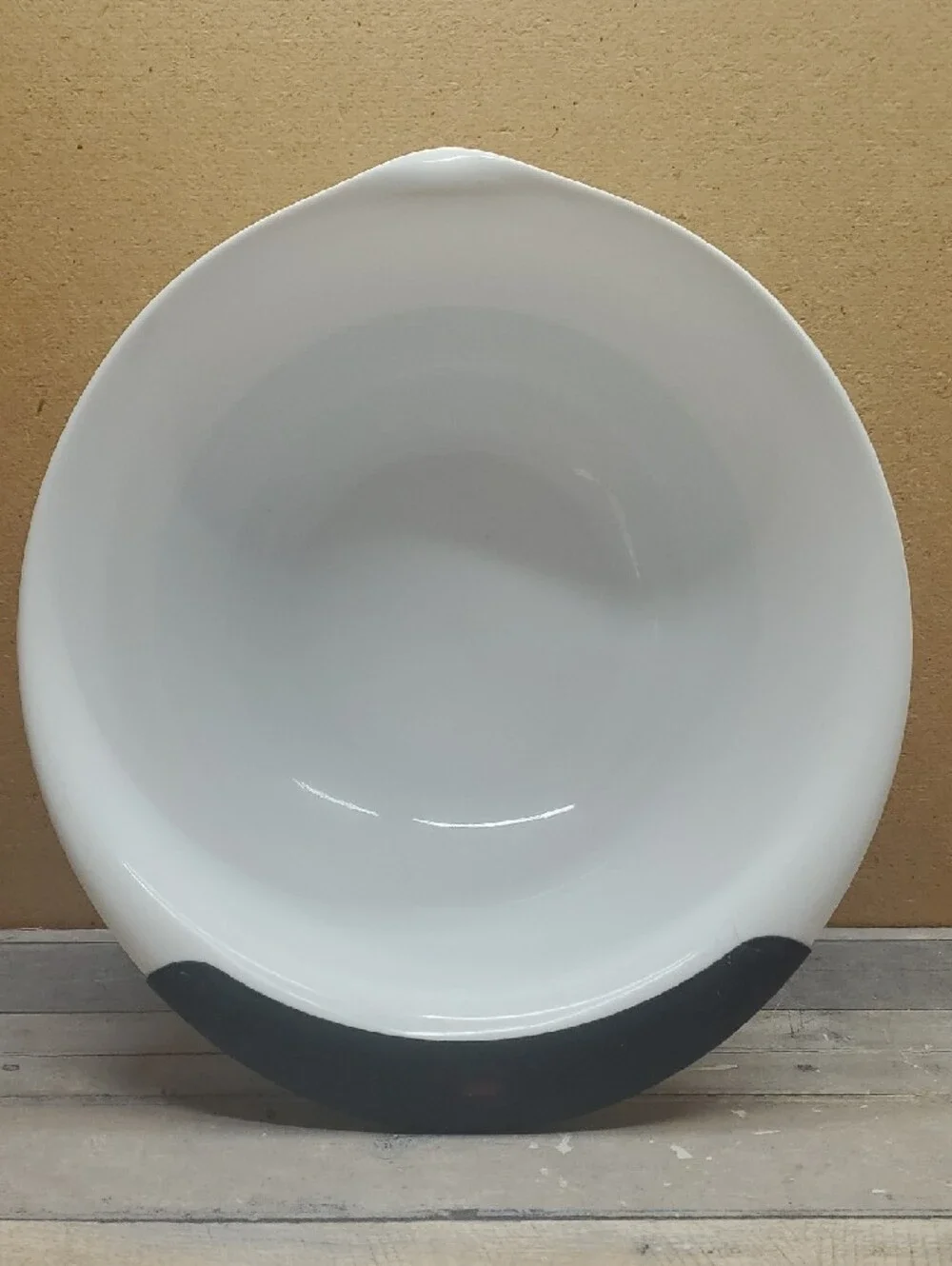 OXO White Mixing Bowls with Black Non-Slip Rims 3 qt & 5 qt Set of 2