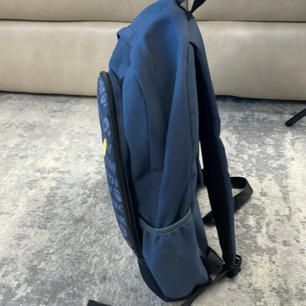 Recycled Pokemon Backpack Pikachu Grey Gray School