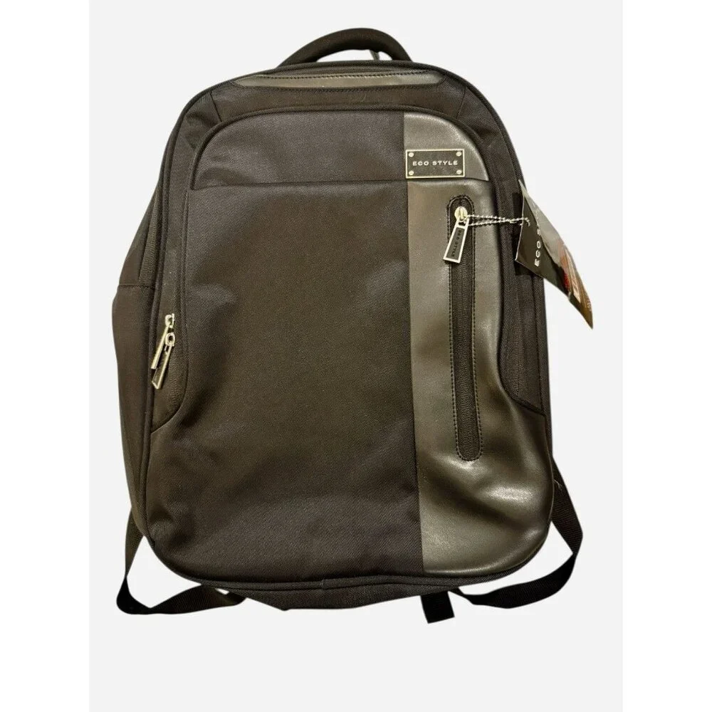 Eco Style Tech Exec‎ Laptop Backpack TSA Friendly 16.1” NEW w/ Tags