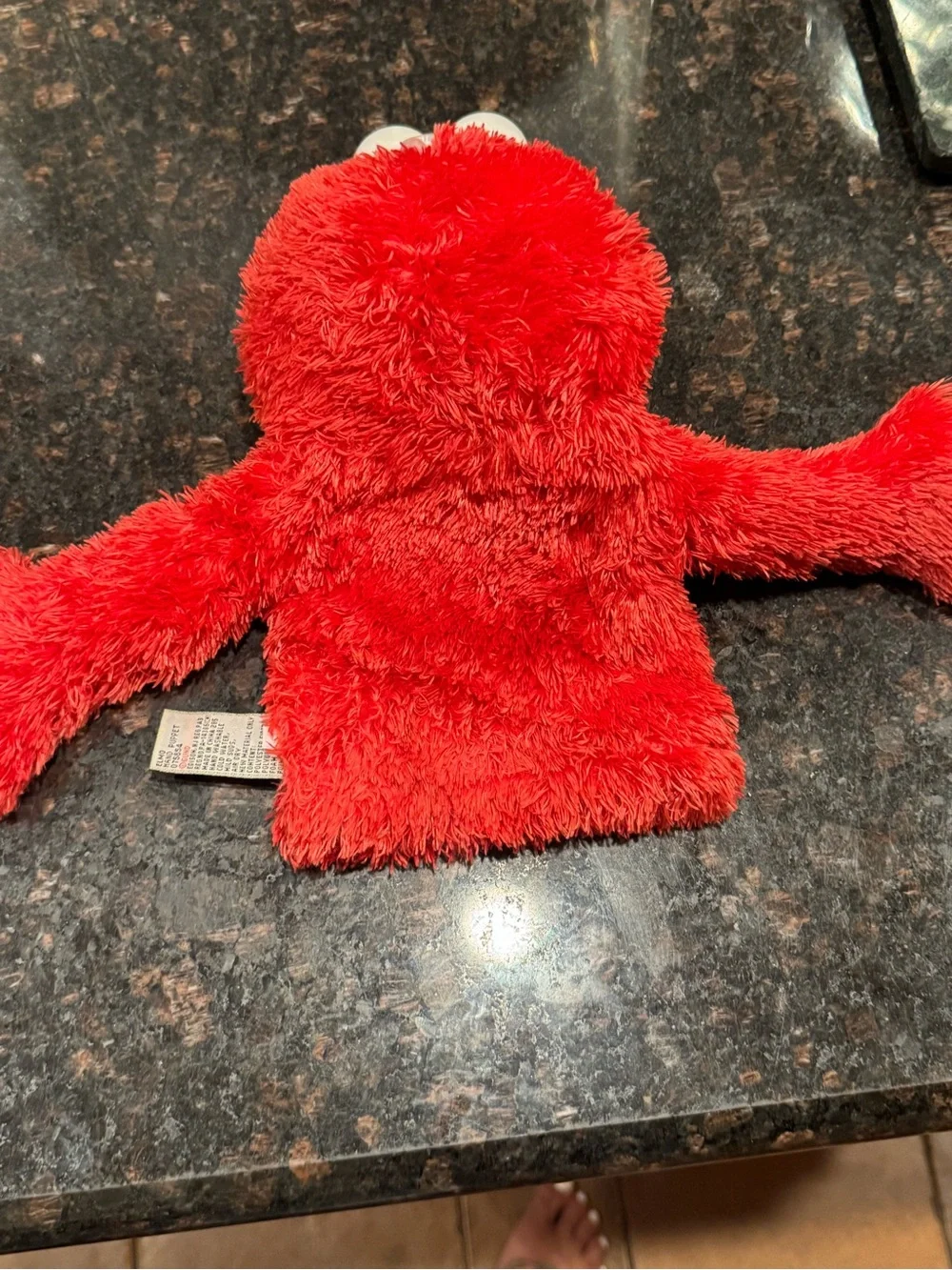 Sesame Street bright red