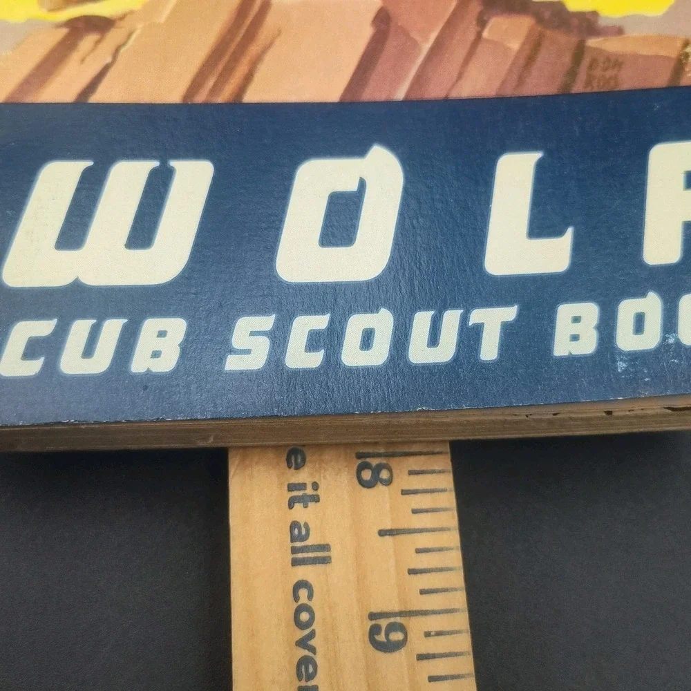 1954 Wolf Cub Scout Handbook Book Paperback VTG Educational‎ B10.1GA3405