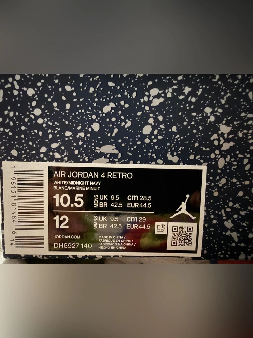 Jordan size 10