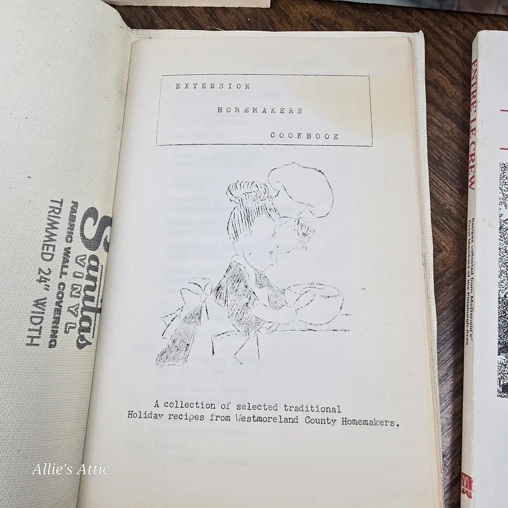 N/A vintage cookbook