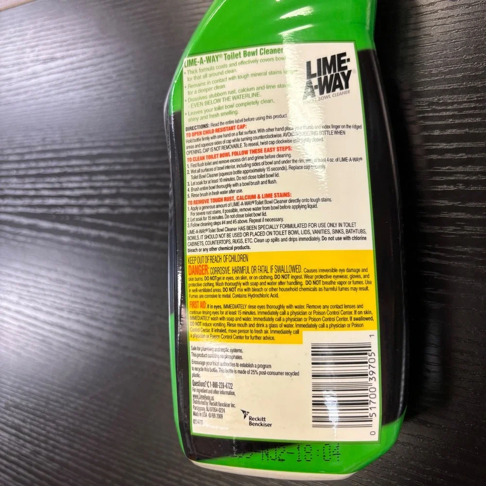Lime-A-Way tackle tough