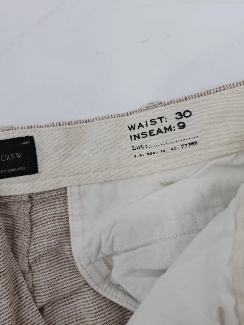 J. Crew crew shorts