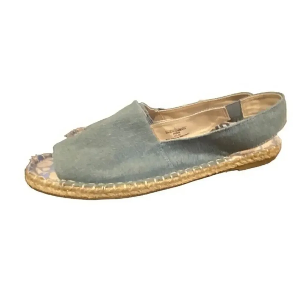 Marimekko & Uniqlo Blue Espardrille Shoe Size Large (8-9)