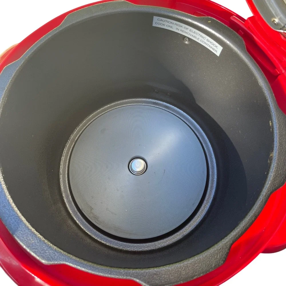 Elite Maxi Matic Platinum EPC 808R Red 120V 1200W Electric‎ Pressure Cooker 8QT