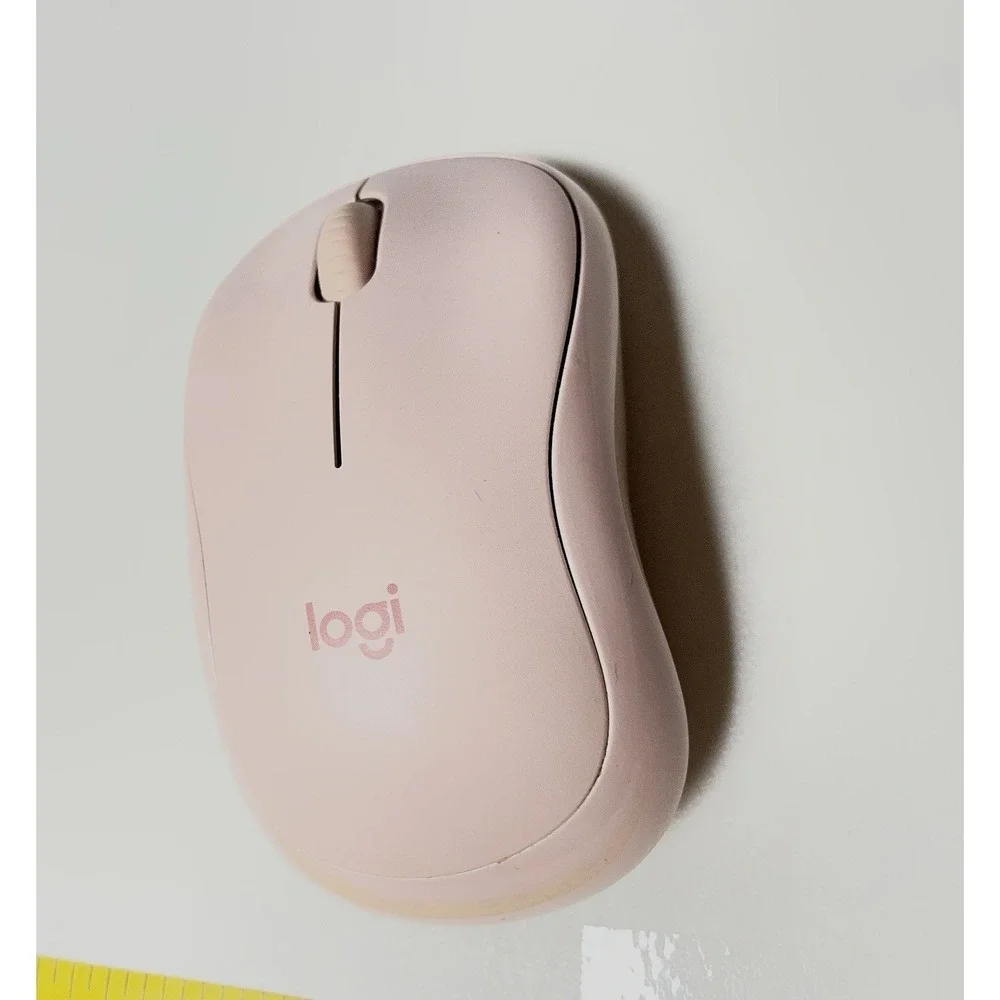 Logitech‎ Wireless Mouse Silent Touch M220 Rose MR0085 Pink works Tested