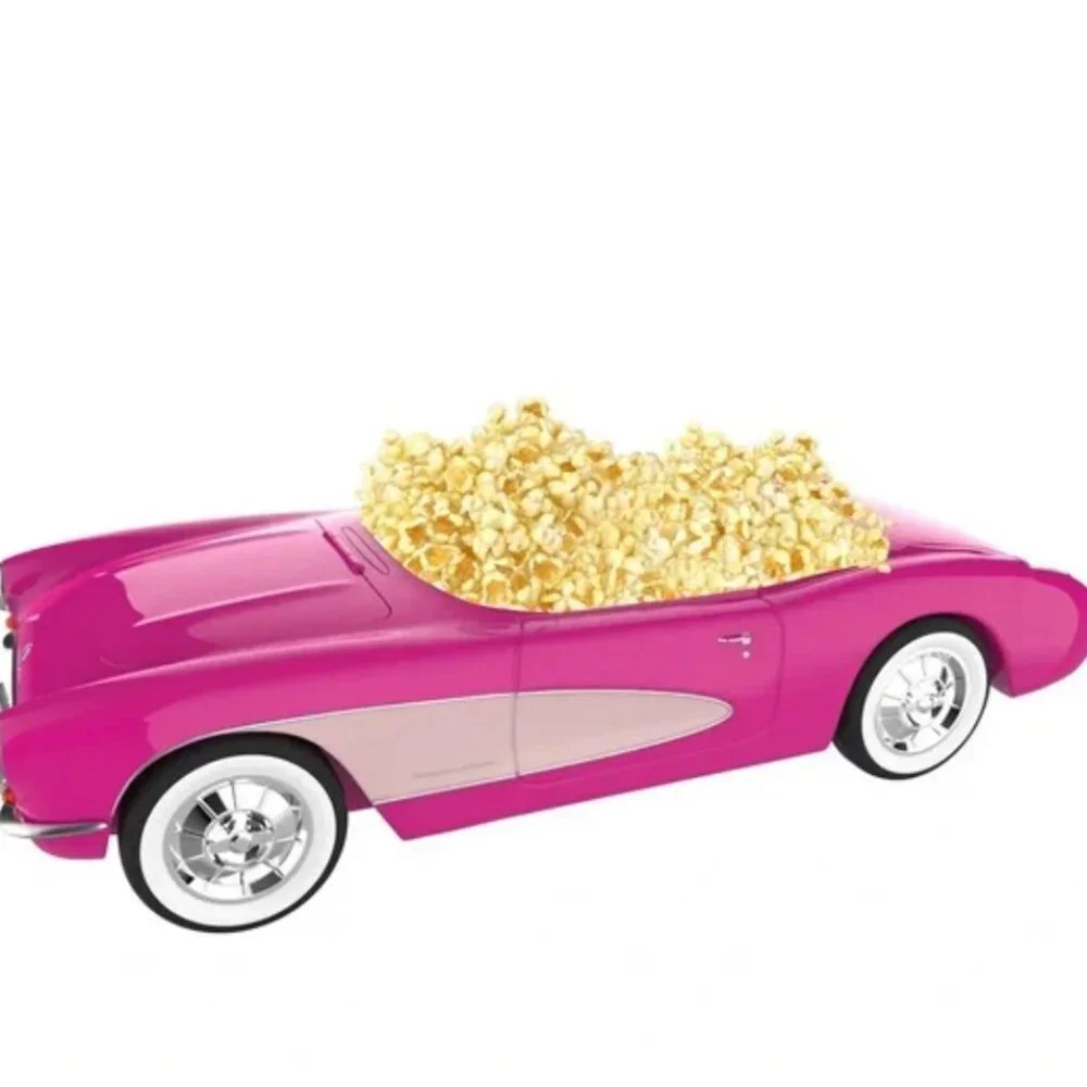 NWT Barbie The Movie Pink Corvette AMC Popcorn Bucket