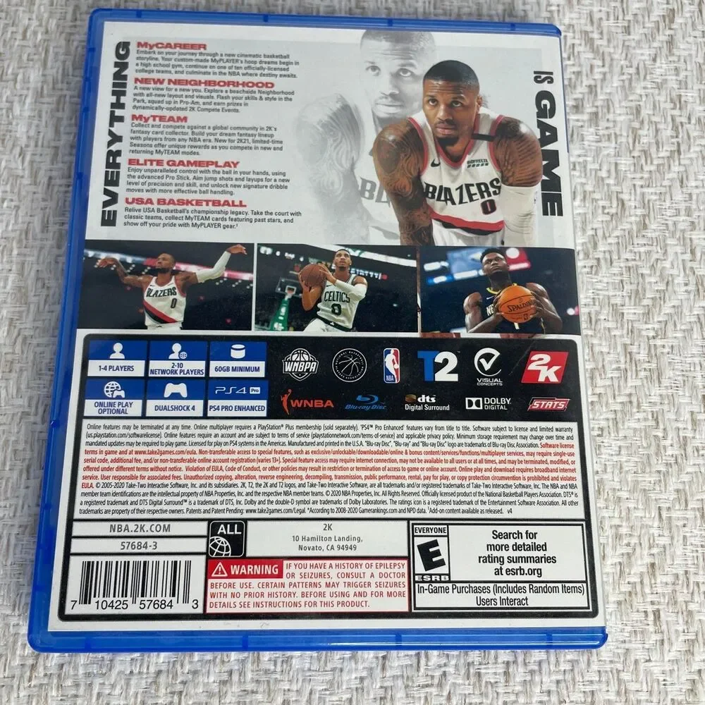 Sony nba 2k21