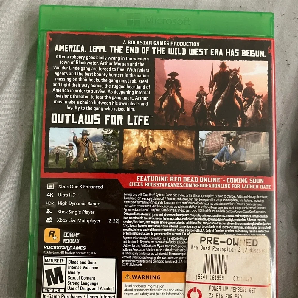 Xbox experience epic