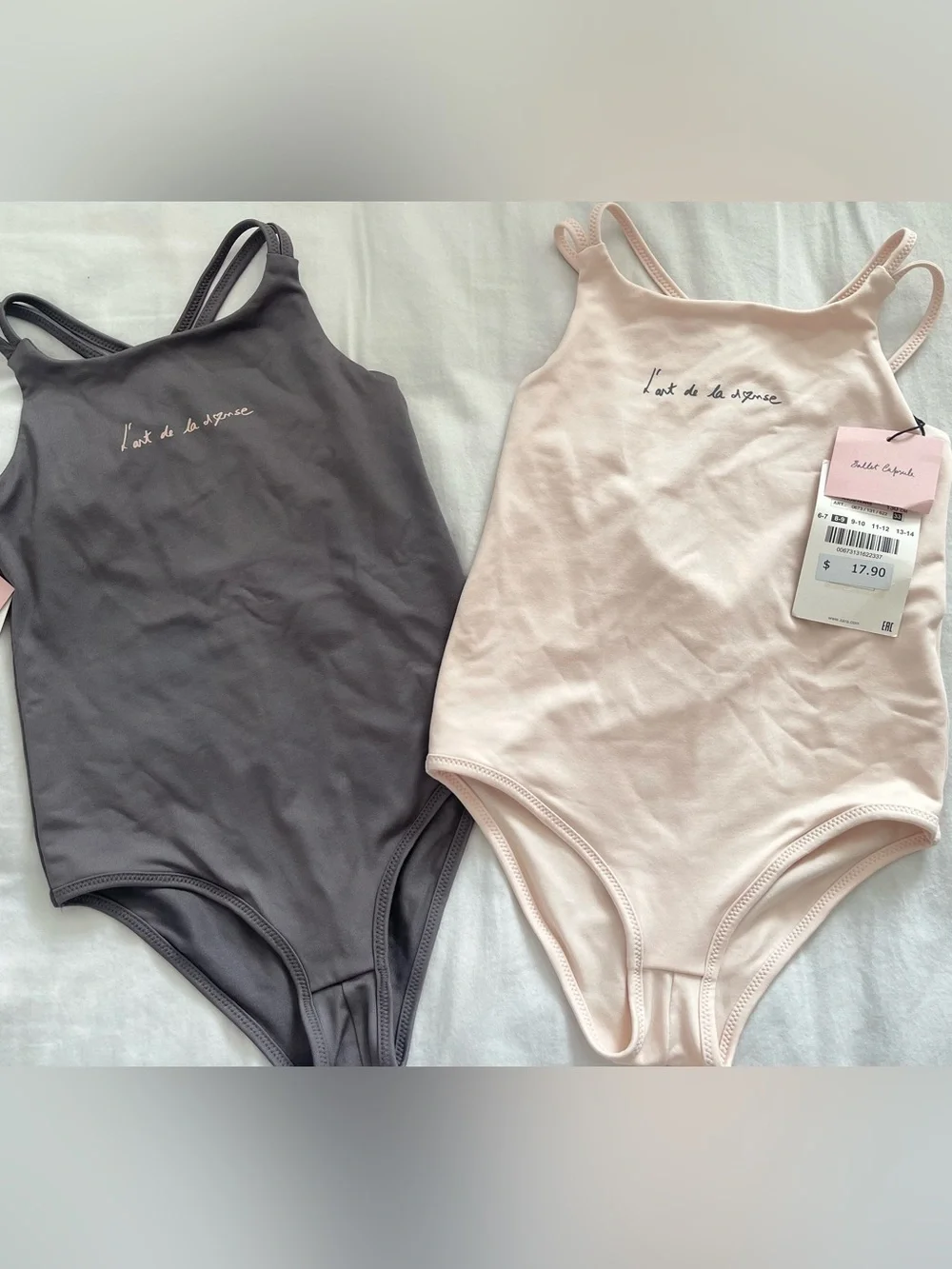 Zara Kids Limited Edition Ballet leotard - Set of 2