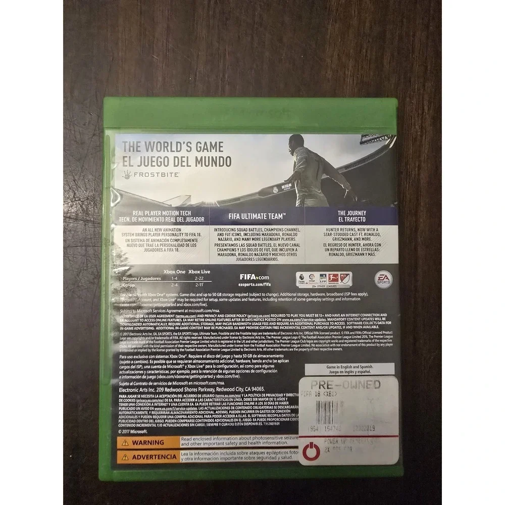 N/A fifa 18