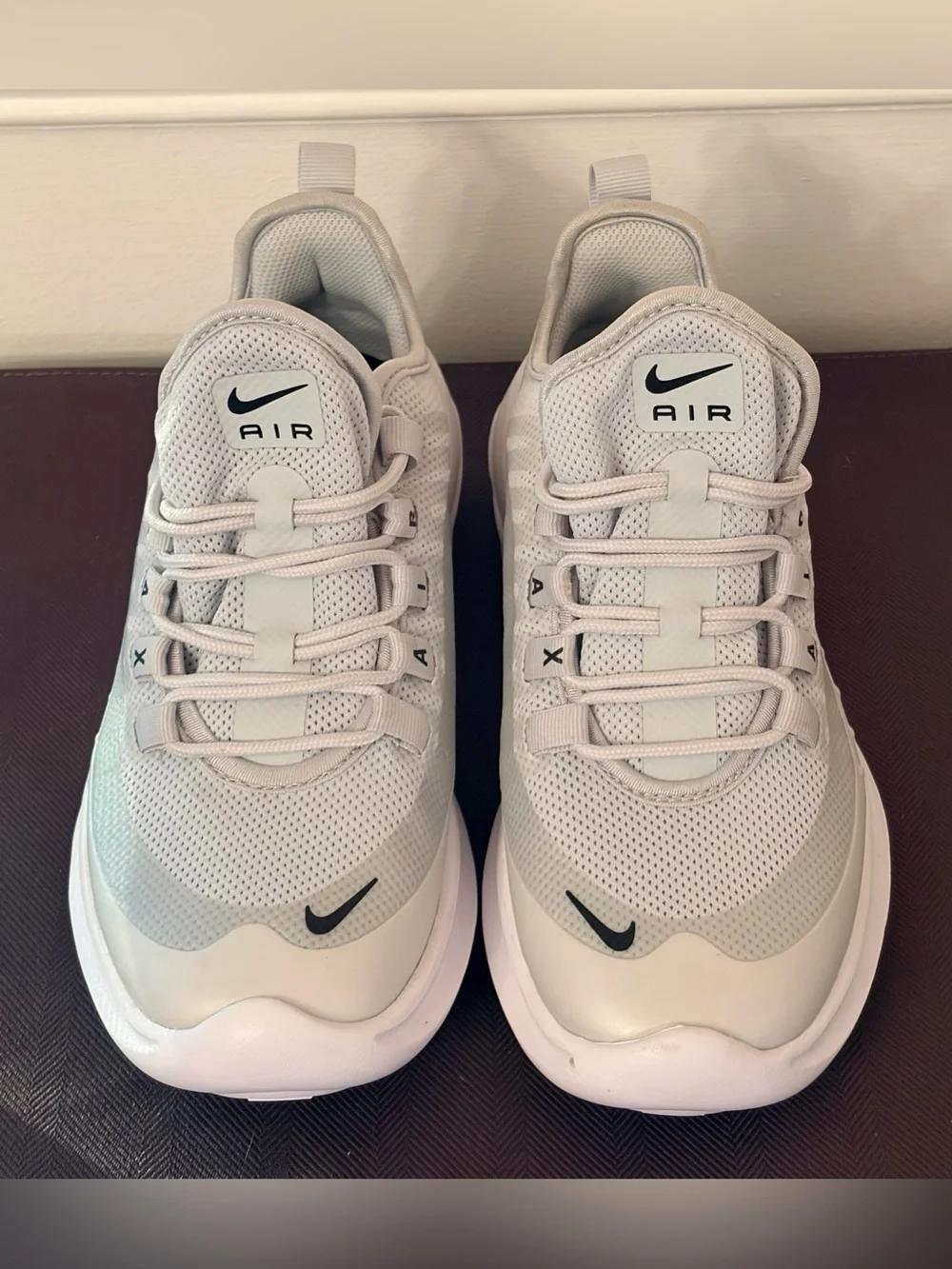 Authentic NIKE Air Max Axis AA2168-003 Pure Platinum Women Sz 7 BNWOT