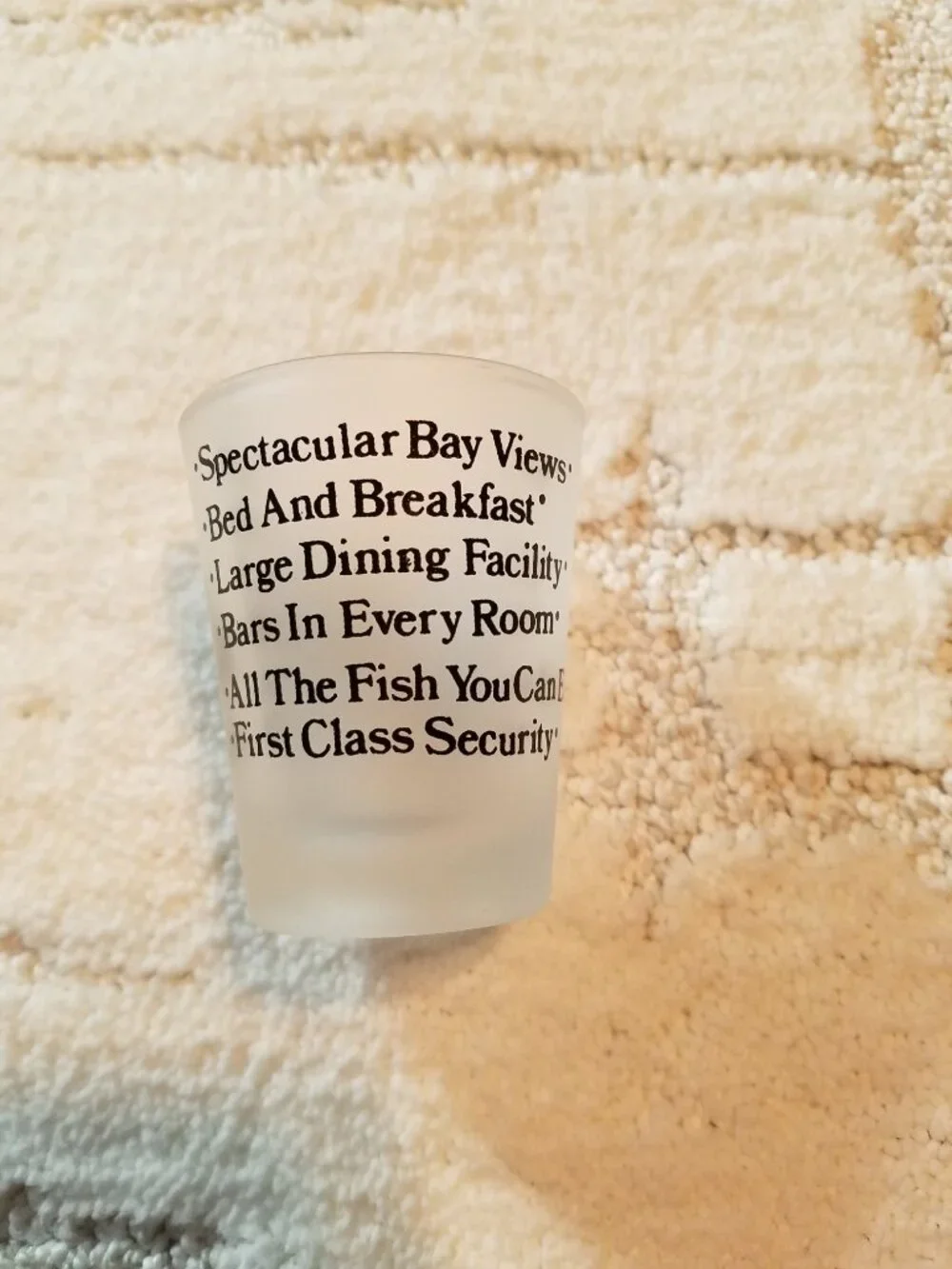 Vintage shot glass