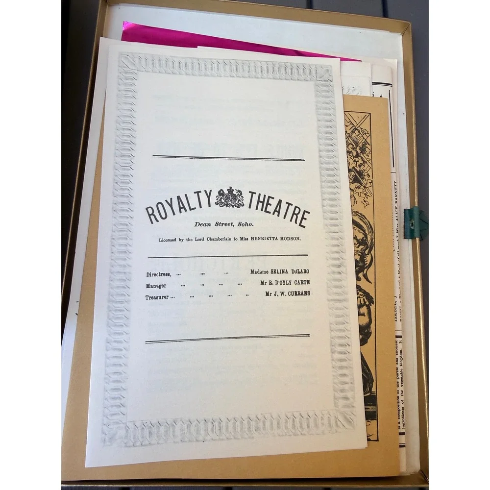 The First Night Gilbert Sullivan Heritage Press Librettos & Facsimiles Box Set