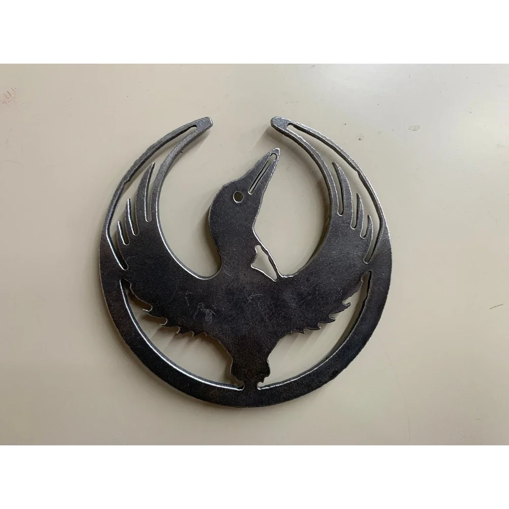 Steel‎ Minnesota Rebel Loon Magnet, 4