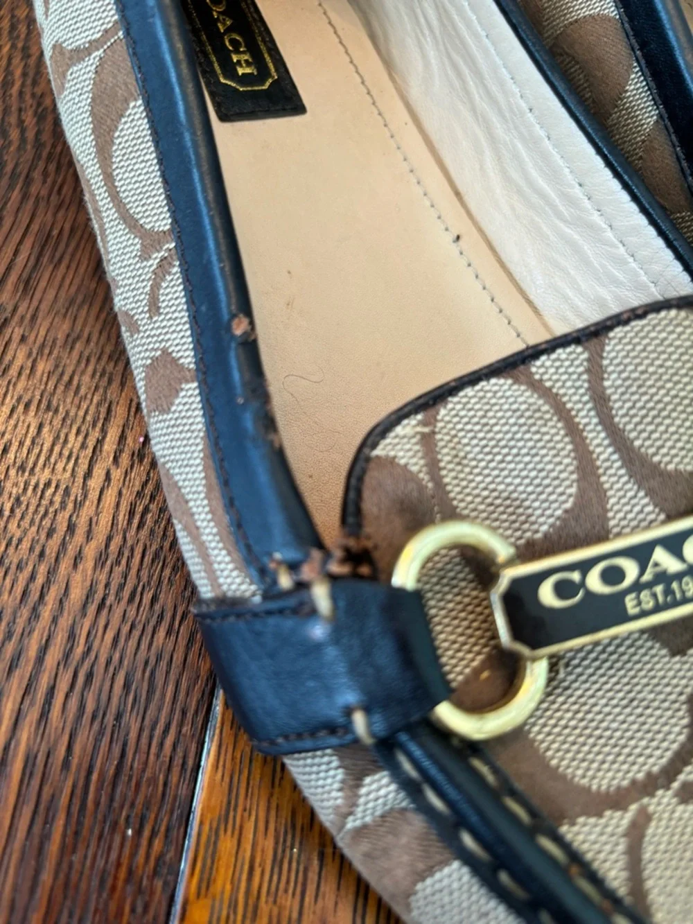 Coach classic loafers