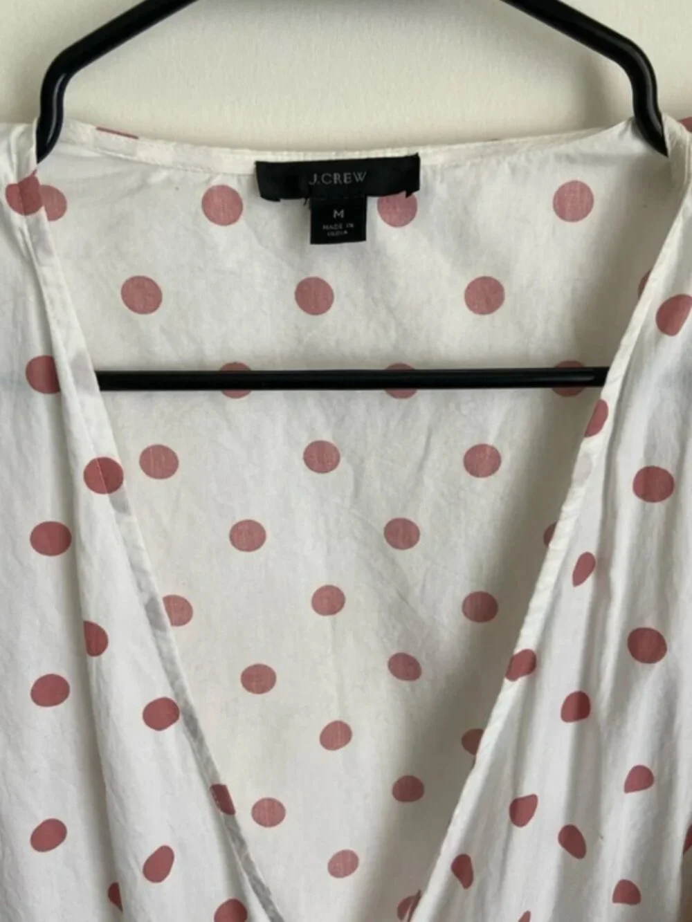 J. Crew poplin wrap