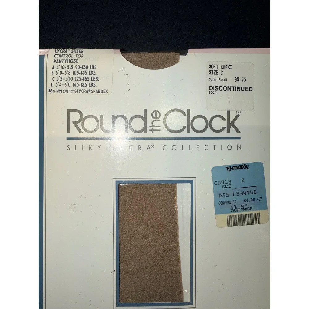 Round the Clock no stains