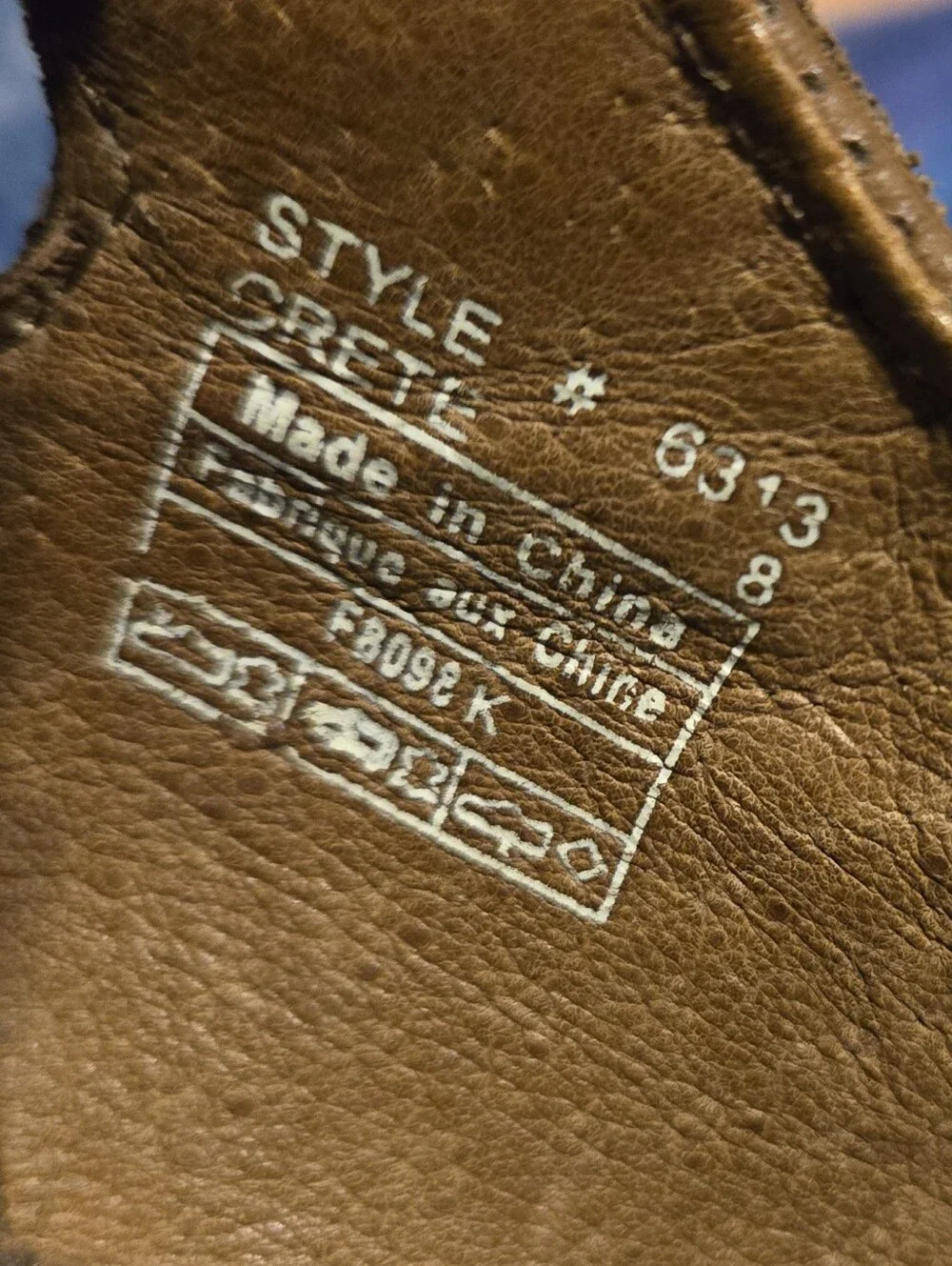 Teva men brown