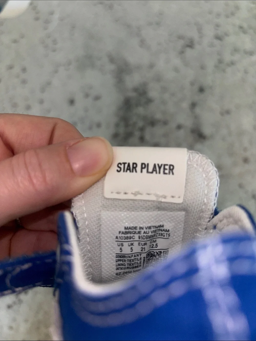 Converse dual chevron