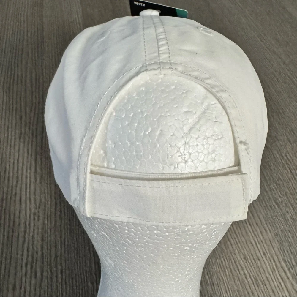 Prince Tennis Girls Graphic Cap White See Ya on the Court Adjustable Hat