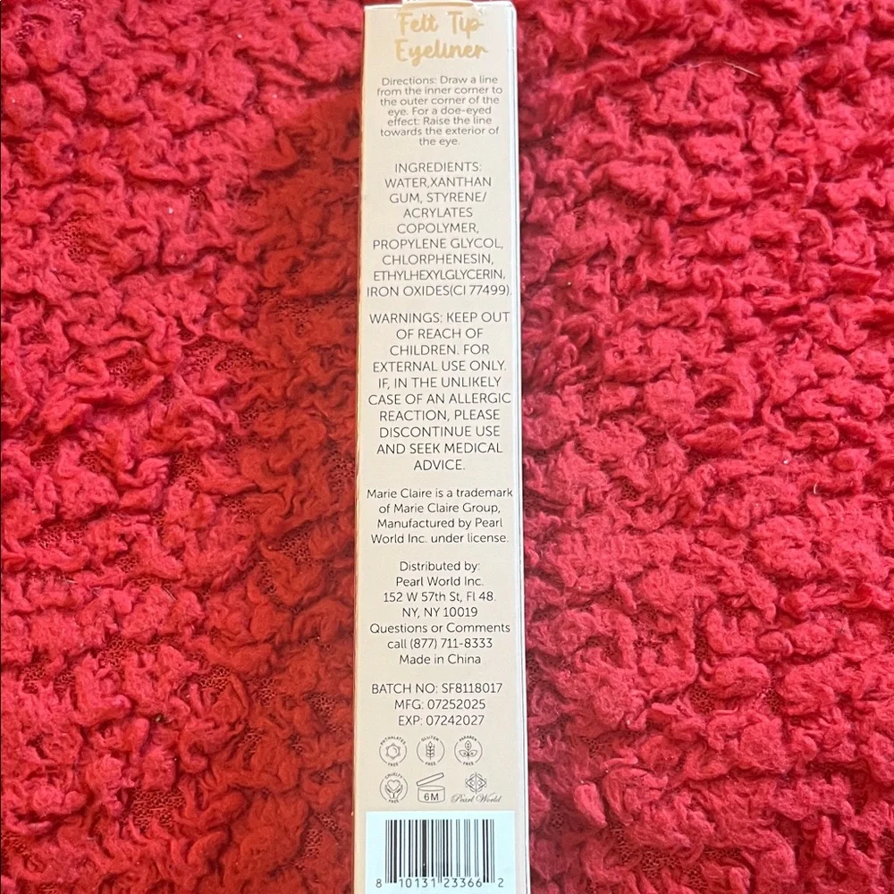 Marie Claire Felt Tip Eyeliner