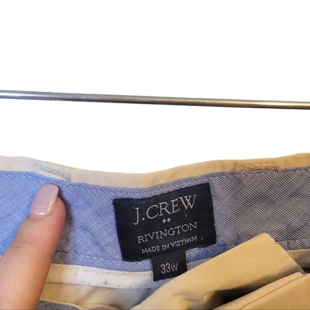 J. Crew size 33w