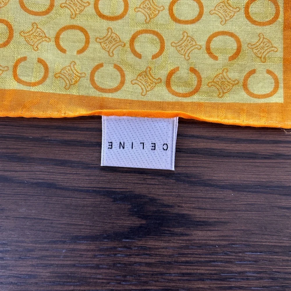 Celine vintage silk