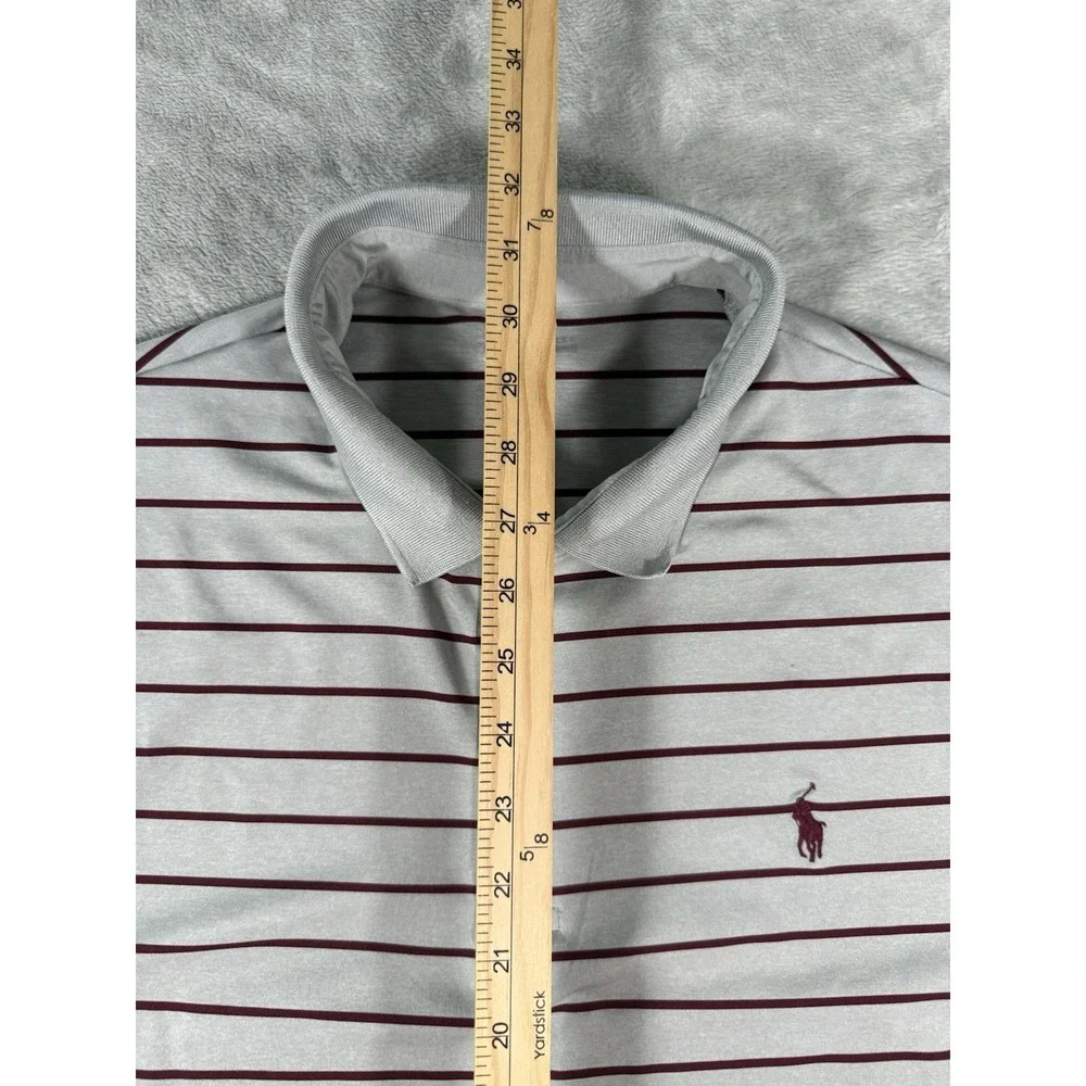 Polo Ralph Lauren polo grey burgundy