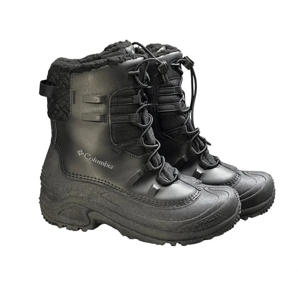 NIB Columbia Kids 6 Bugaboot Celsius‎ Black Waterproof 400g Insulated Snow Boots