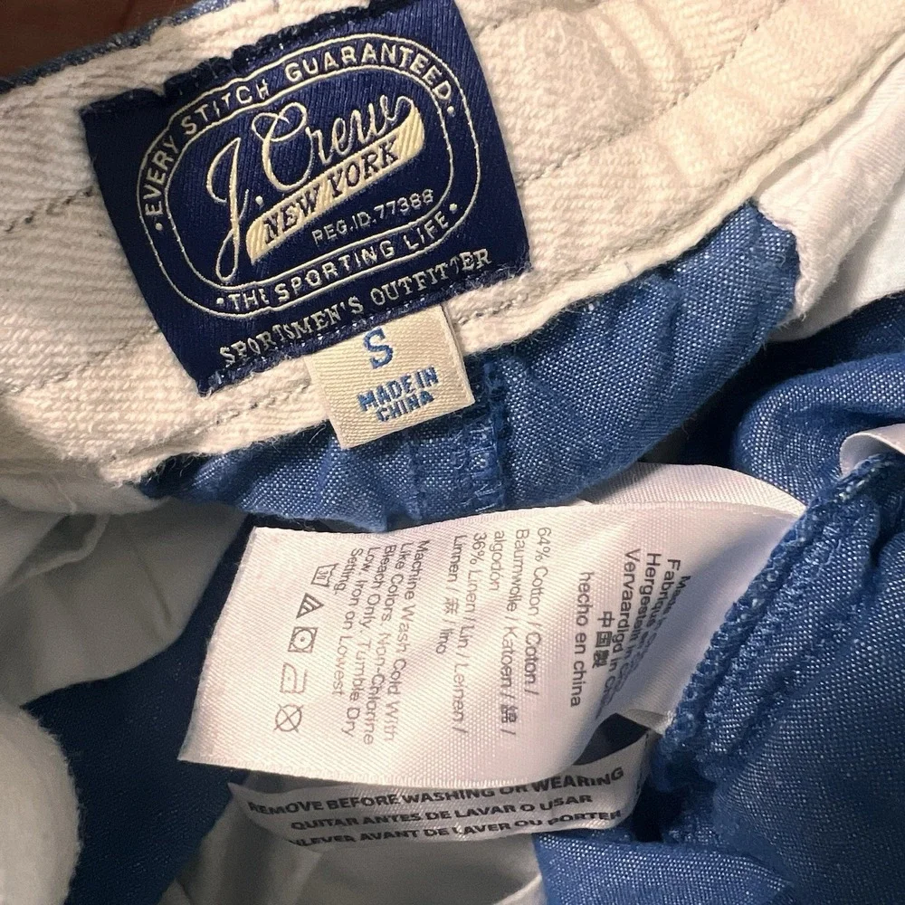 J. Crew Factory mens linen