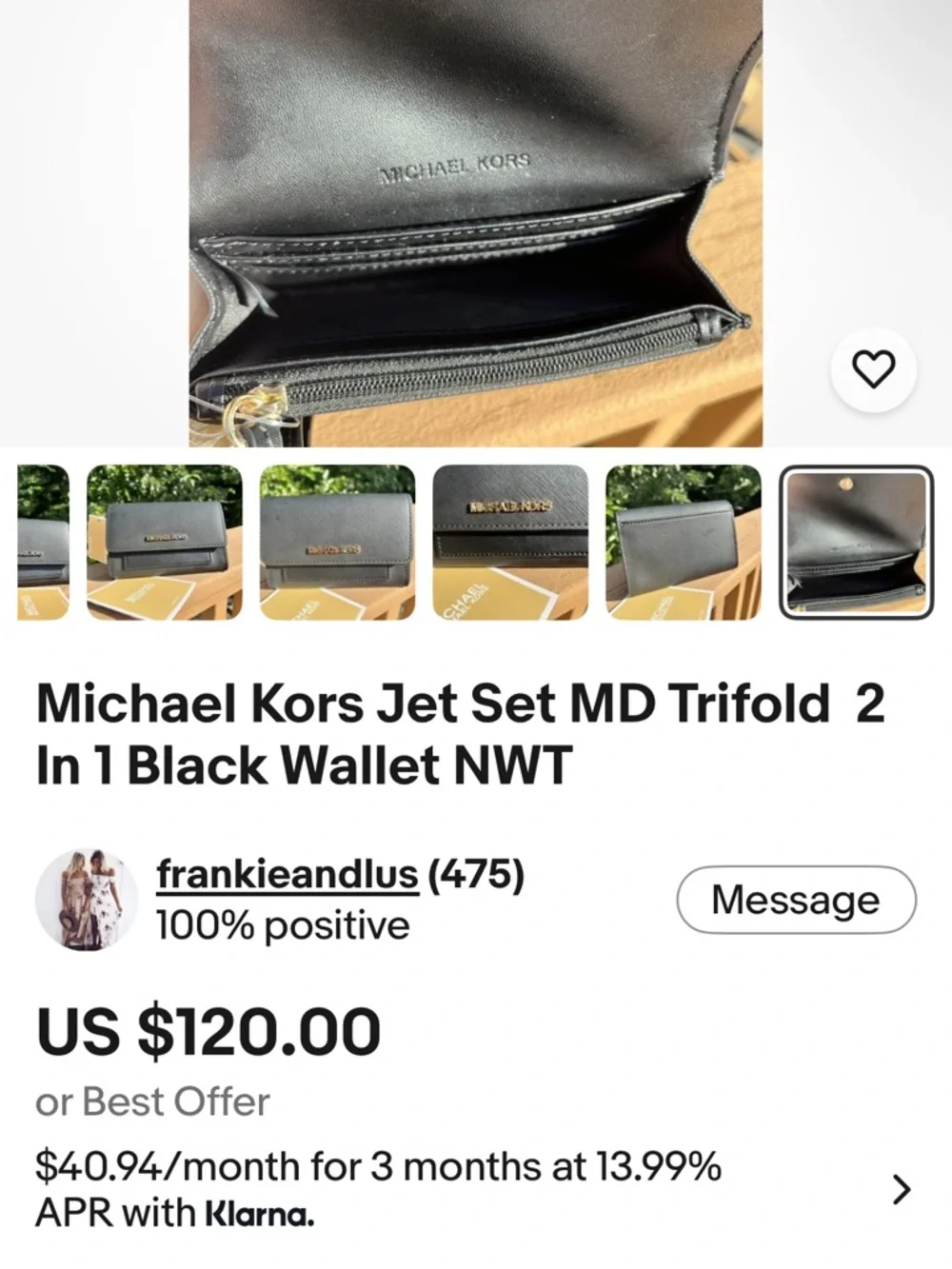 Michael Kors compact michael